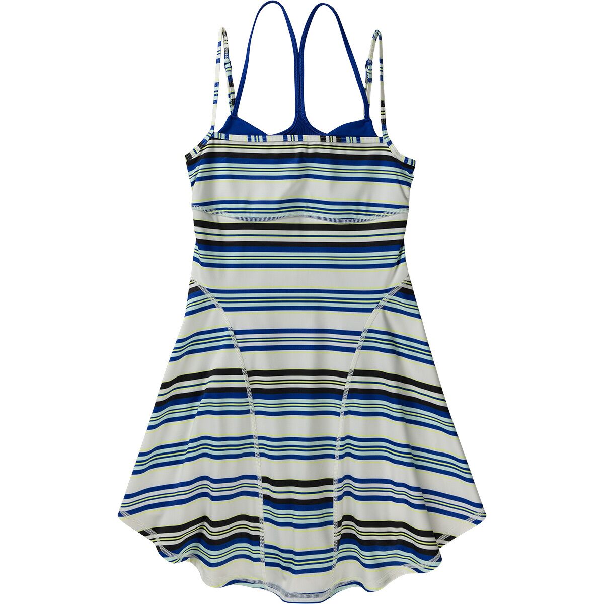 Image of FP Movement Baseline Printed Dress - Women's Electric Shock Strip, XS