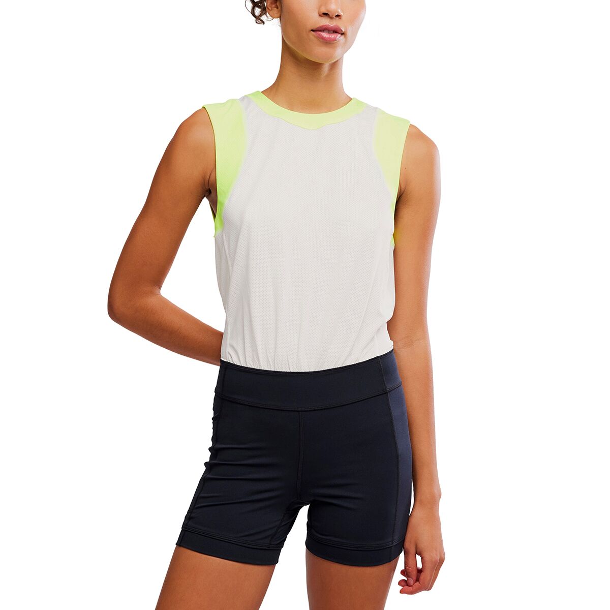 Image of FP Movement Final Stretch Runsie - Women's White Combo, L