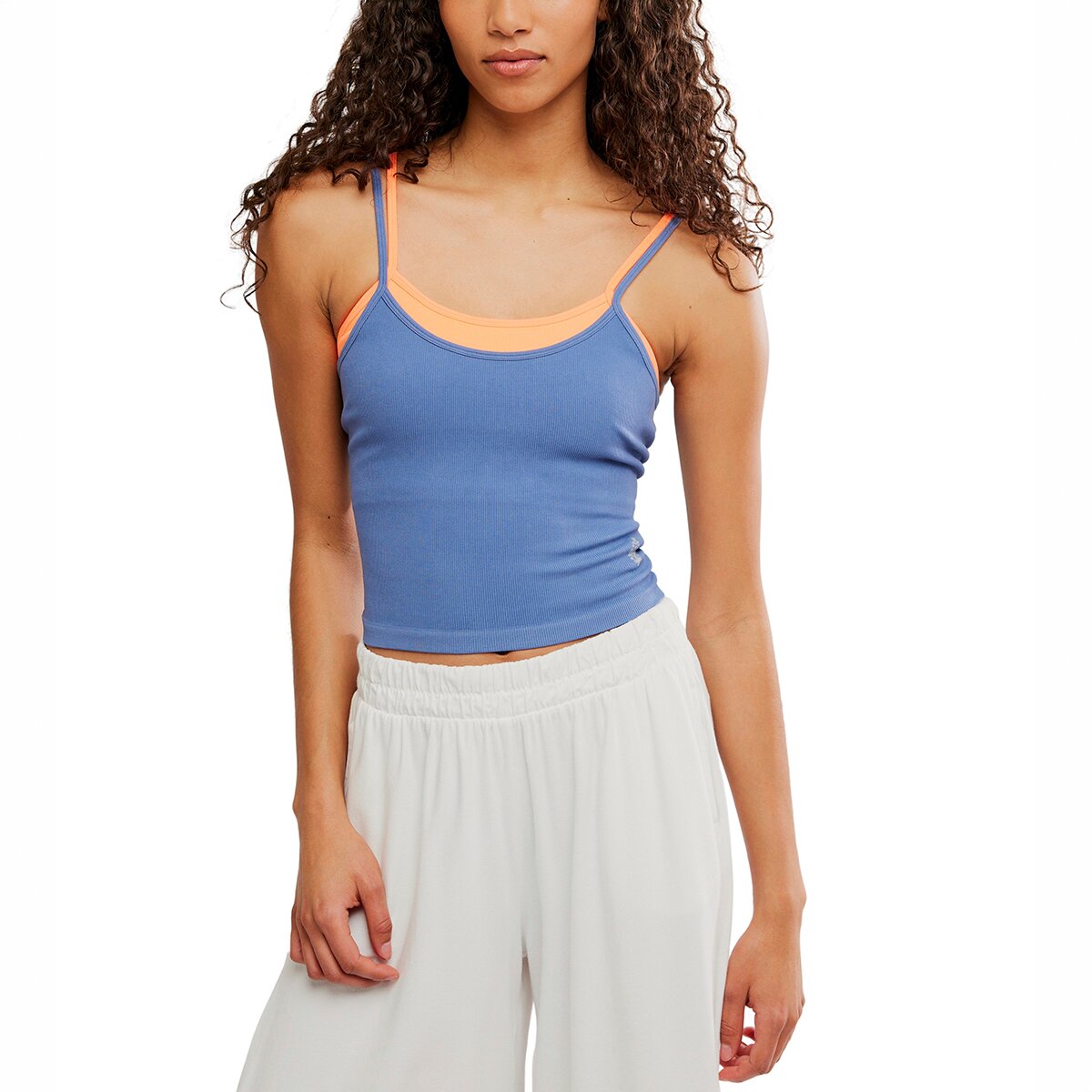 Image of FP Movement All Clear Coastline Cami - Women's Blue Ash Combo, XS/S