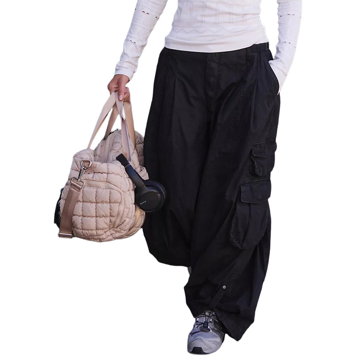 Image of FP Movement Charmer Utility Pant - Women's Black, L