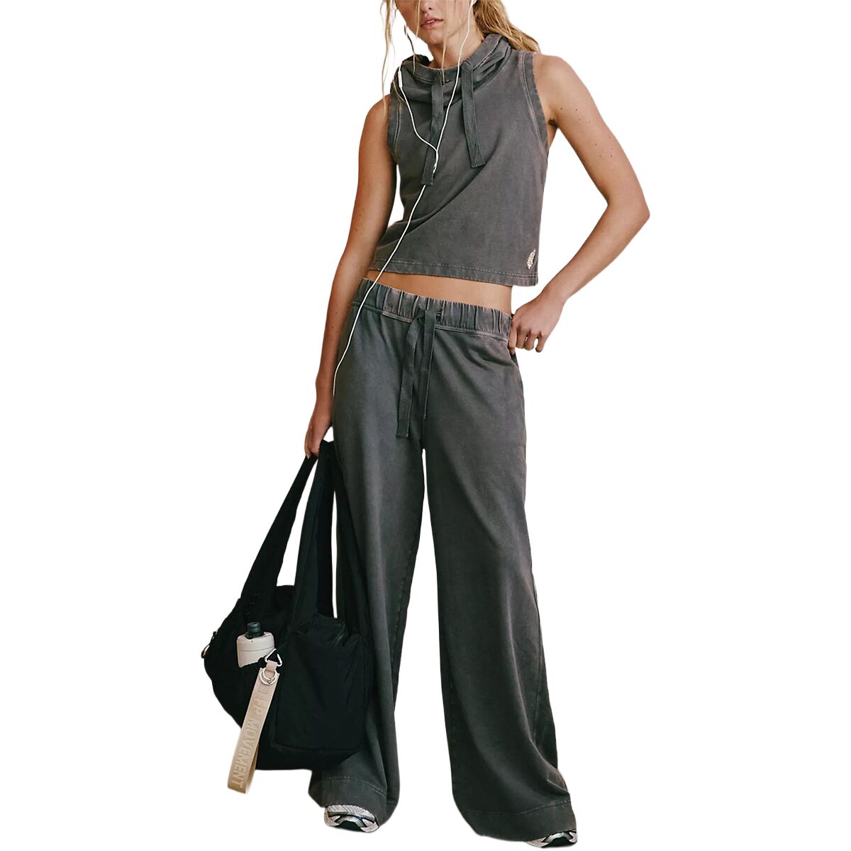 Image of FP Movement Keep Pace Set - Women's Vintage Black, L