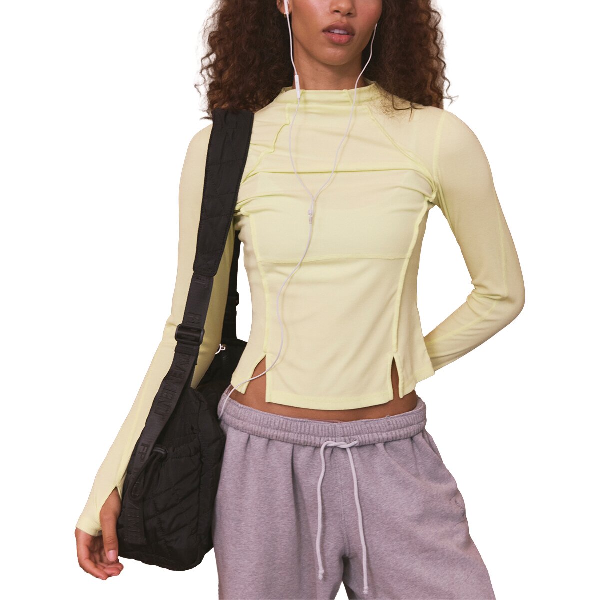 Image of FP Movement Love Club Long-Sleeve Top - Women's Vapor Lime, S