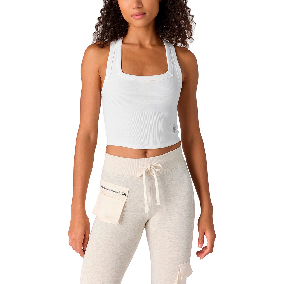 Image of FP Movement New Heights Cami - Women's White, XS/S