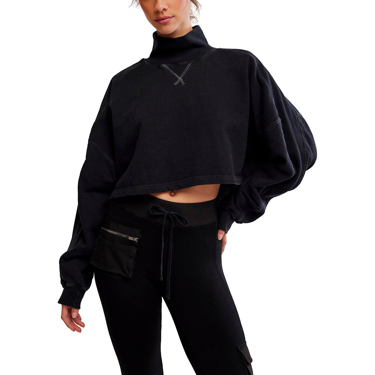 Image of FP Movement Pick Up Game Pullover - Women's Black, L