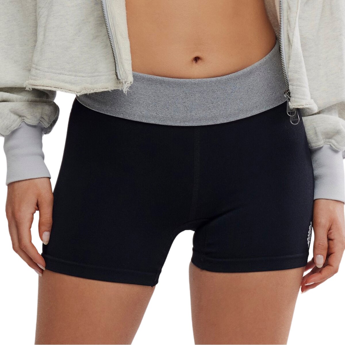 Image of FP Movement Tighten Up Foldover Short - Women's Black, M/L