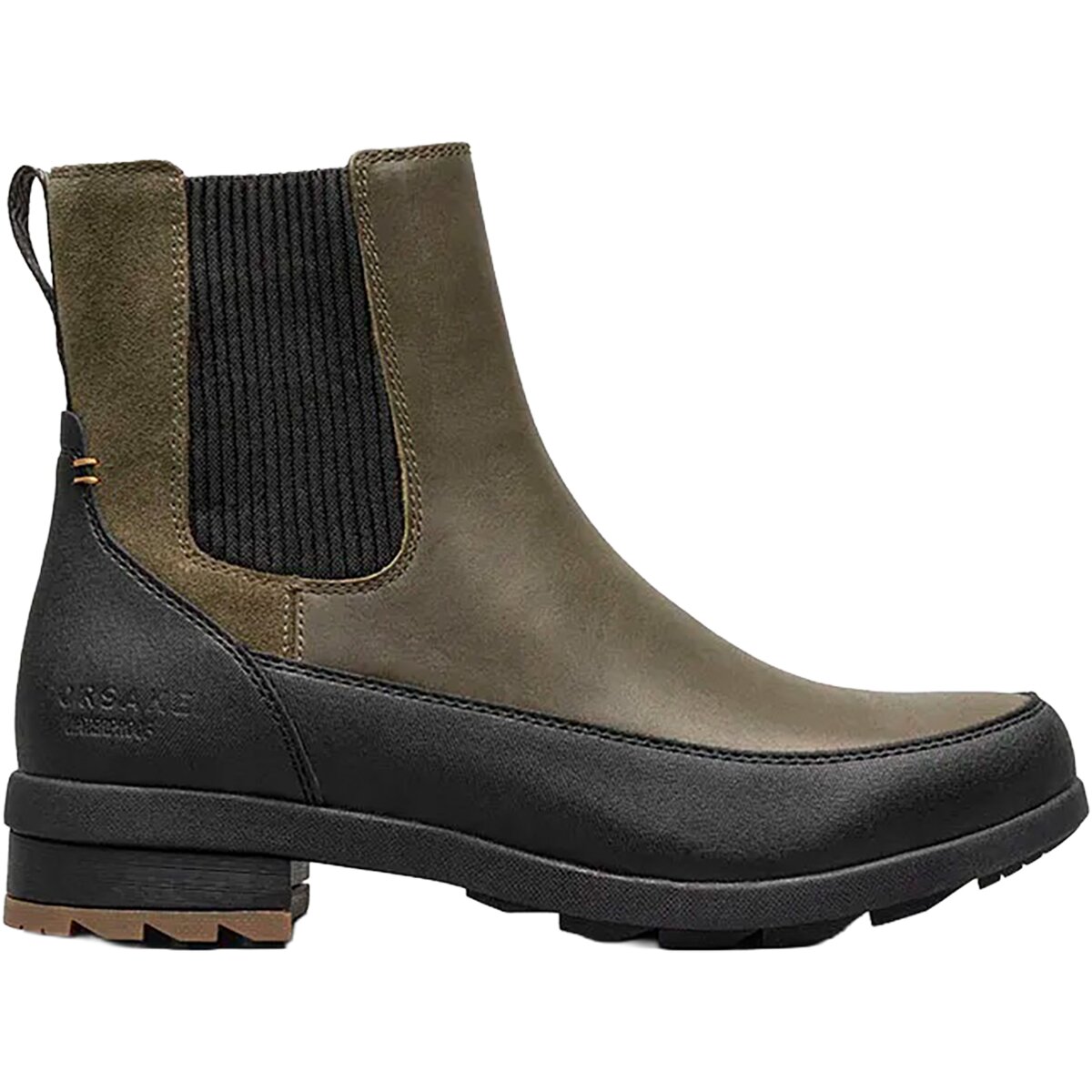 Image of Forsake Sofia Chelsea Boot - Women's Black/Olive, 10.0