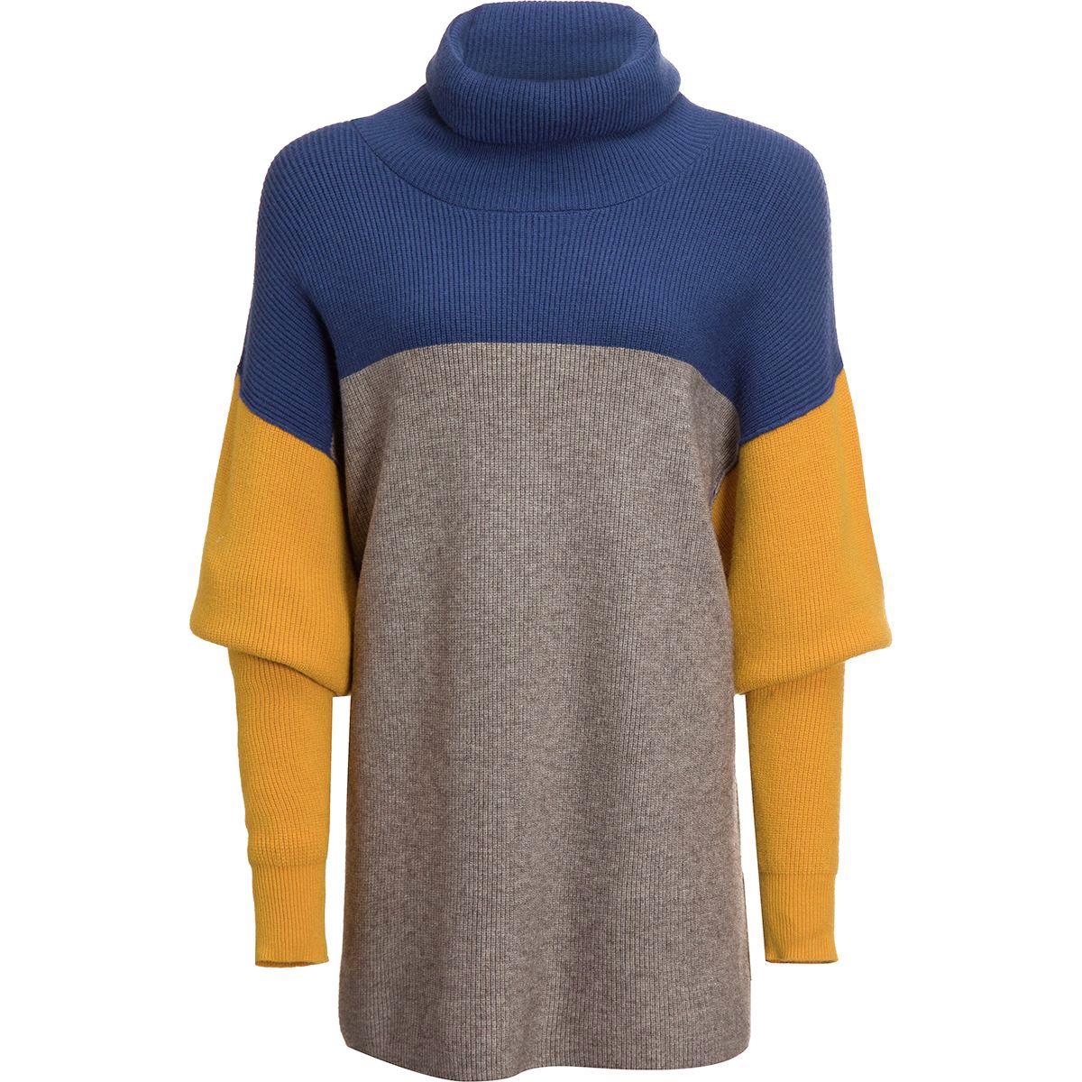 Free People Softly Structured Color Block Sweater - Women's - Clothing