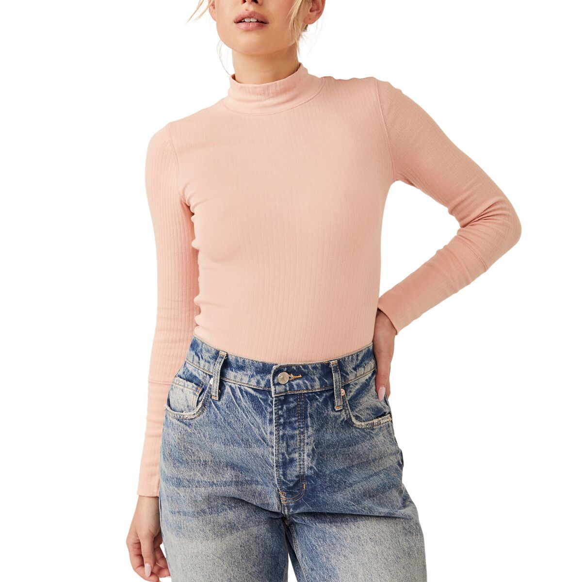 Free People The Rickie Top - Women's Smoke Rose, XL