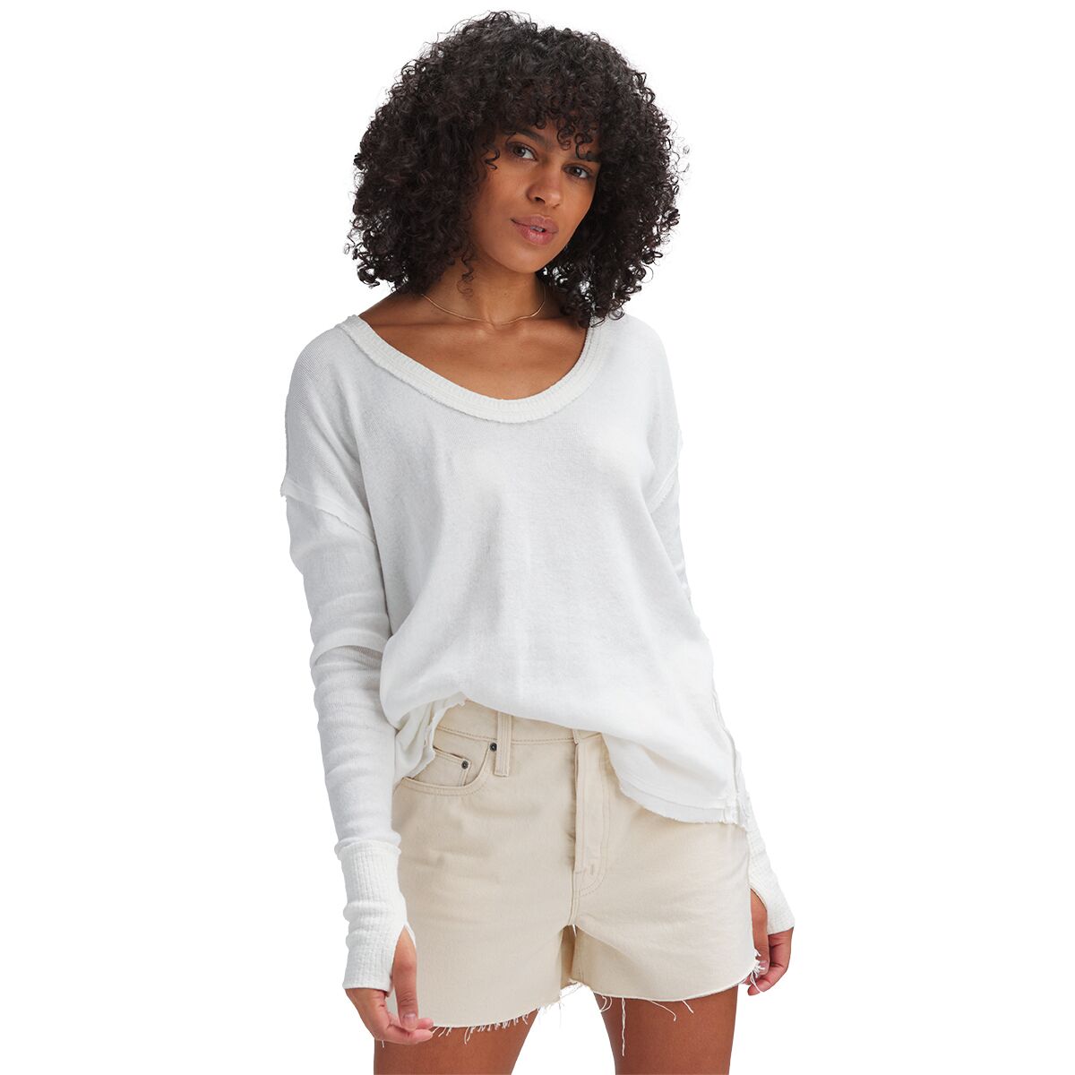 Free People Colby Long-Sleeve Shirt - Women's