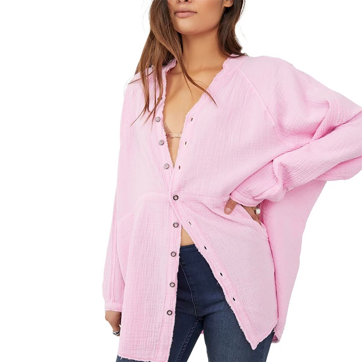 Free People Summer Daydream Button-Down 
