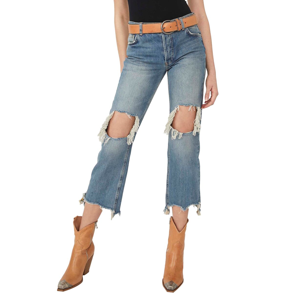 Free People Maggie Mid Rise Straight Pant - Women's product image
