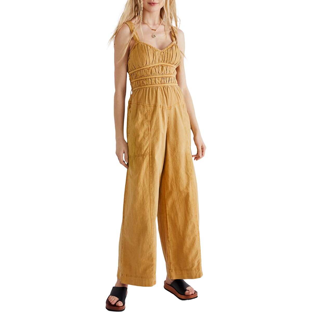 After All Rouched Jumpsuit - Women