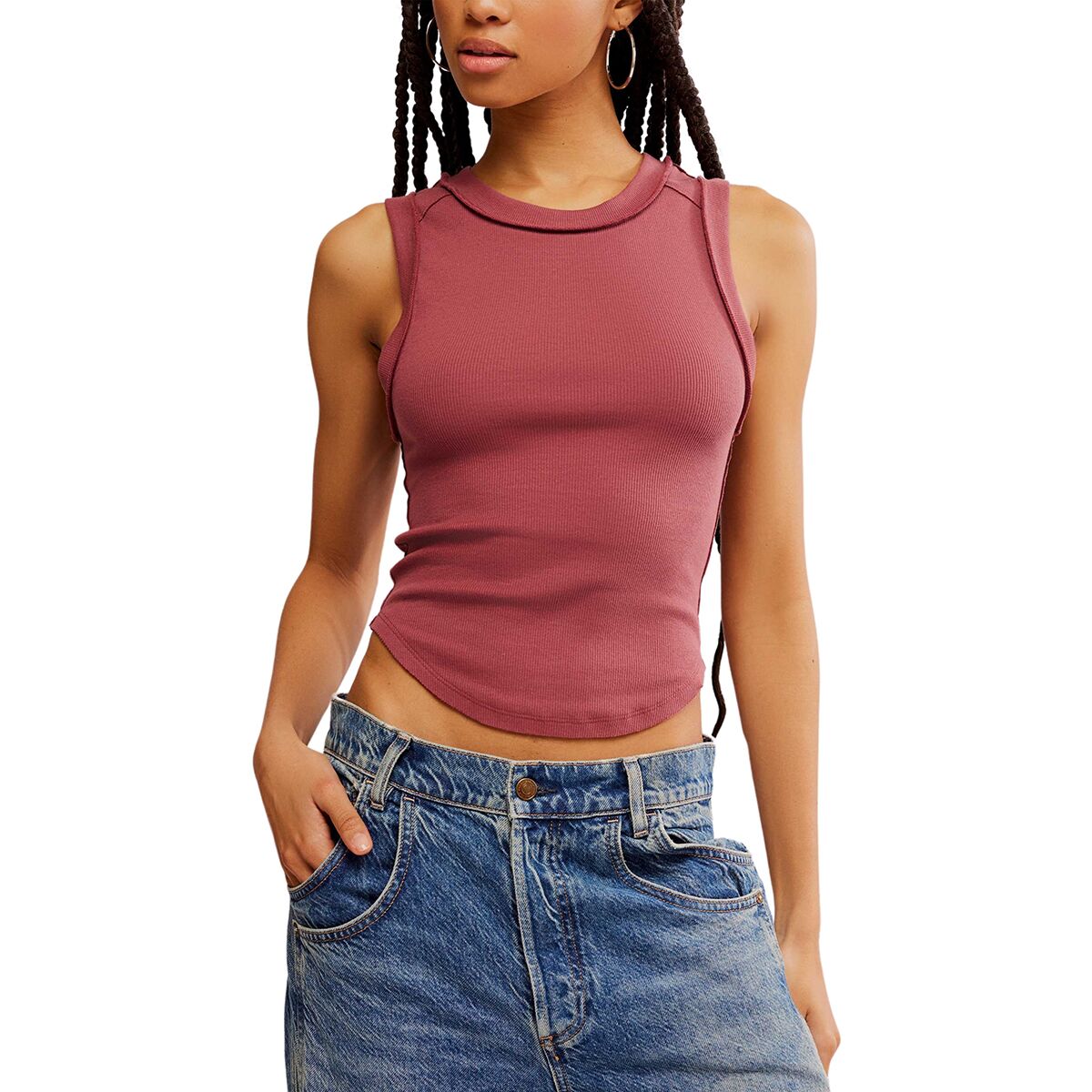 Free People Free People Kate Tee Tank Top - Women's Wild Ginger, XS