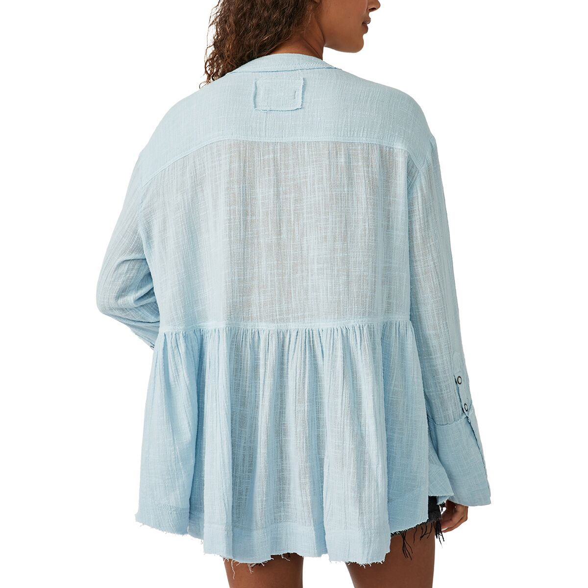 フリーピープル Free People Miles Away Babydoll レディース シャツ トップス White COORAI_D3.jpg