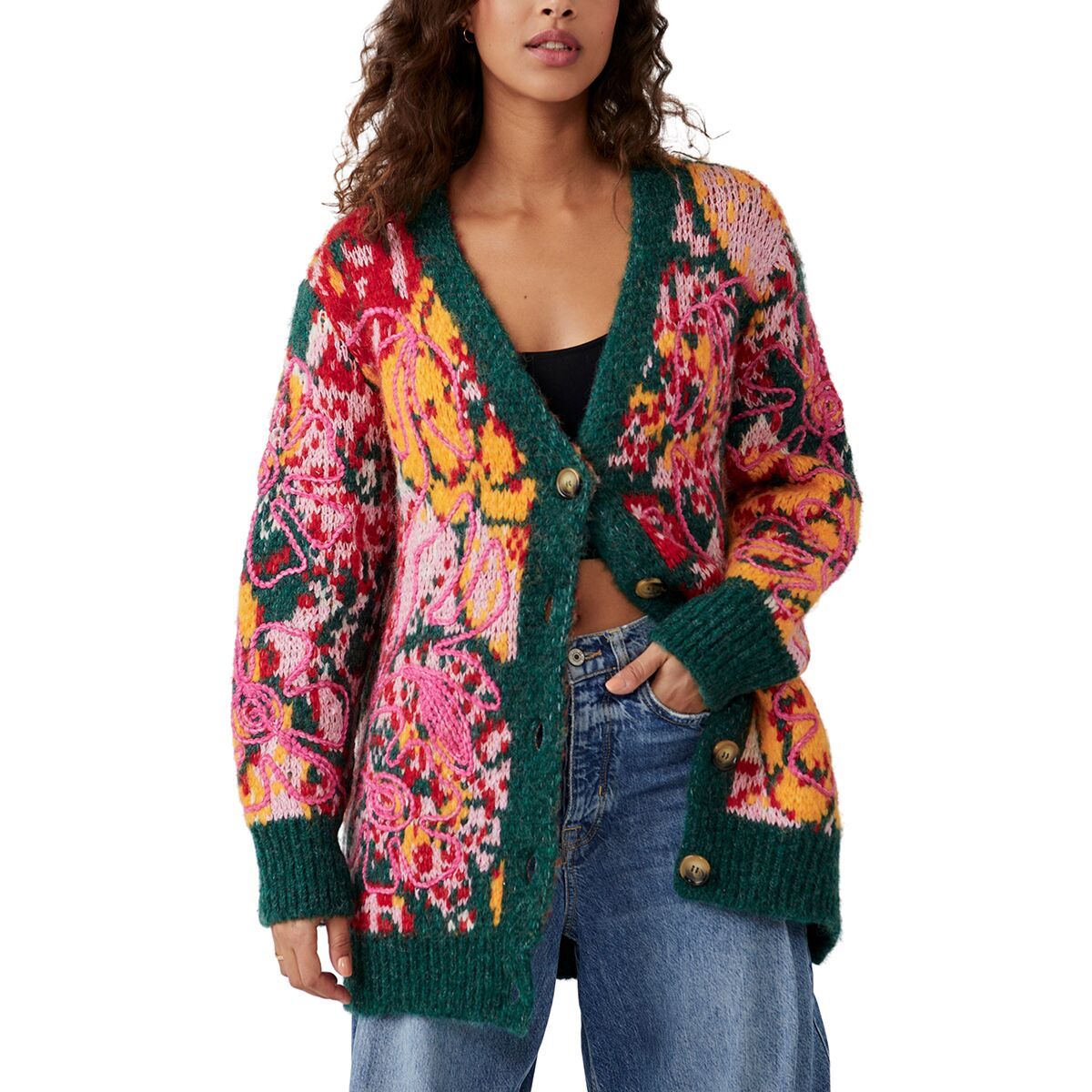 (取寄) フリーピープル レディース ケンジ ロング スリーブ Free People women Kenzie Long Sleeve Peri Women's Long Sleeve Tops | Free People (取寄) フリーピープル