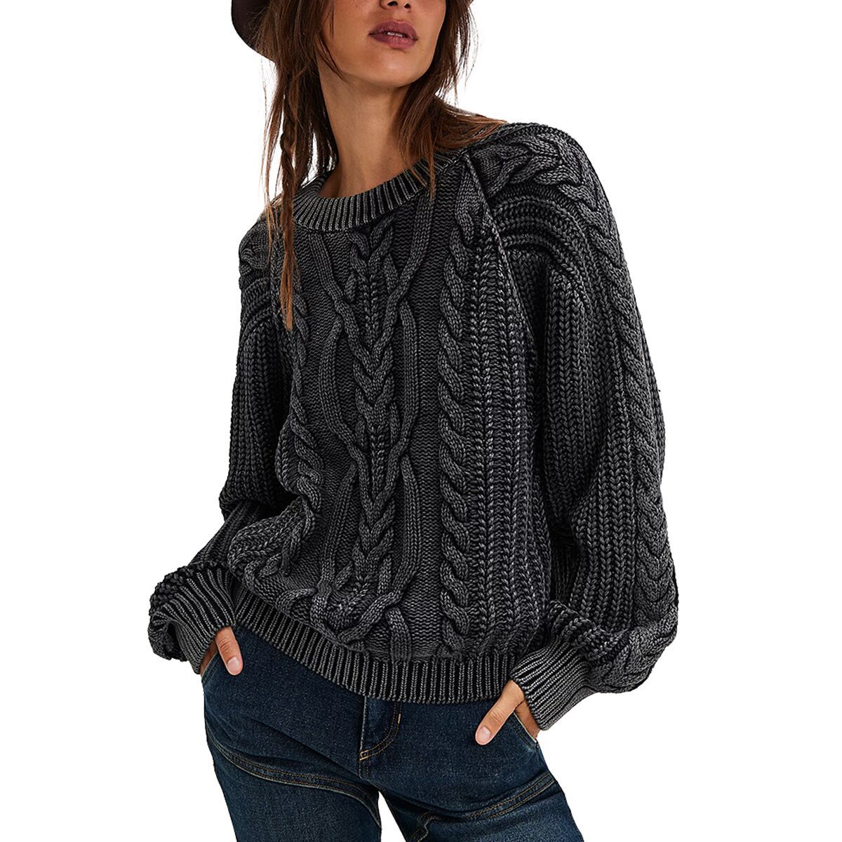 Free People Frankie Cable Sweater - Women