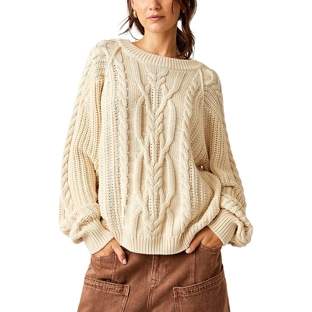 Free People Frankie Cable Sweater - Women's