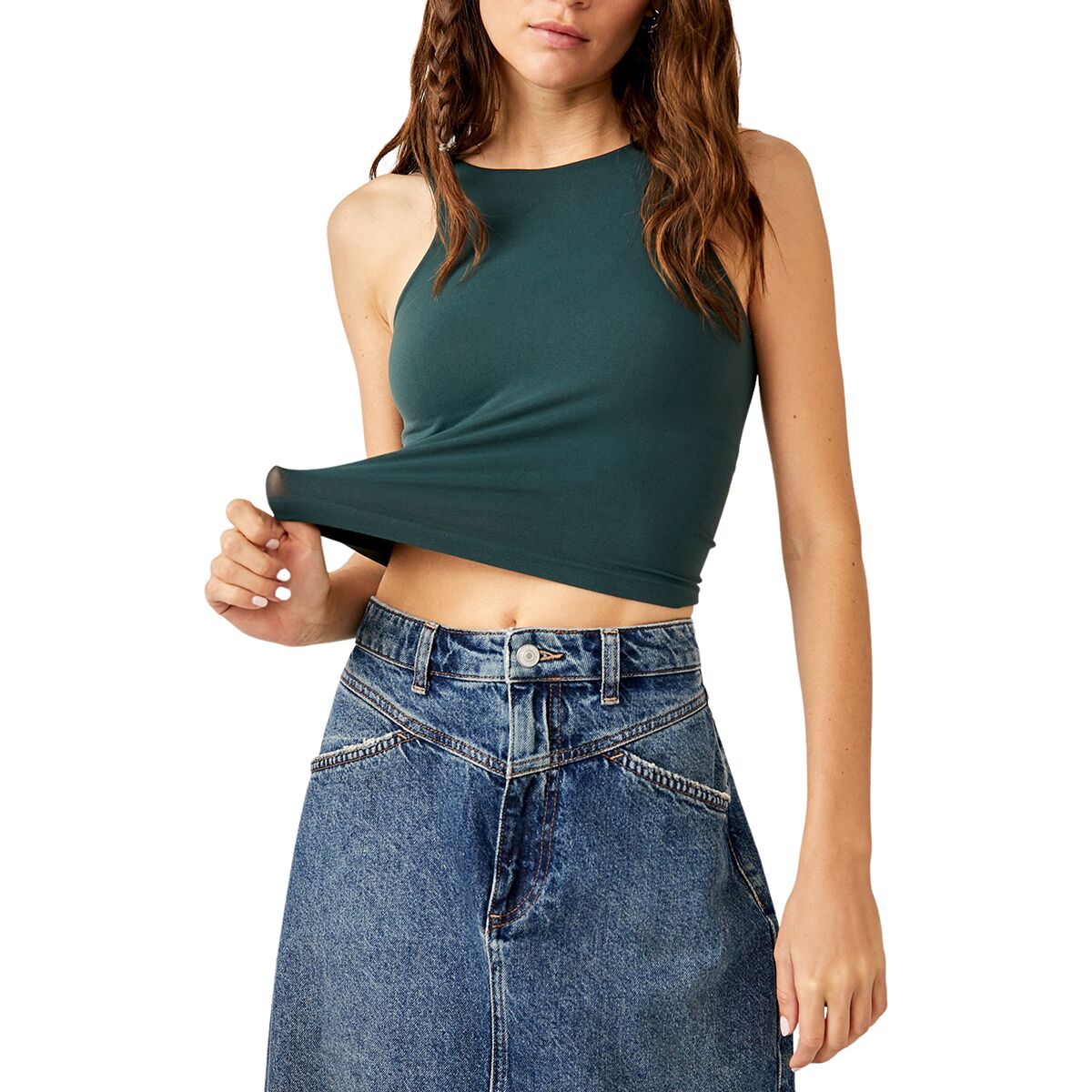 Free People Free People Clean Lines Cami - Women's Icelandic Blue, M/L