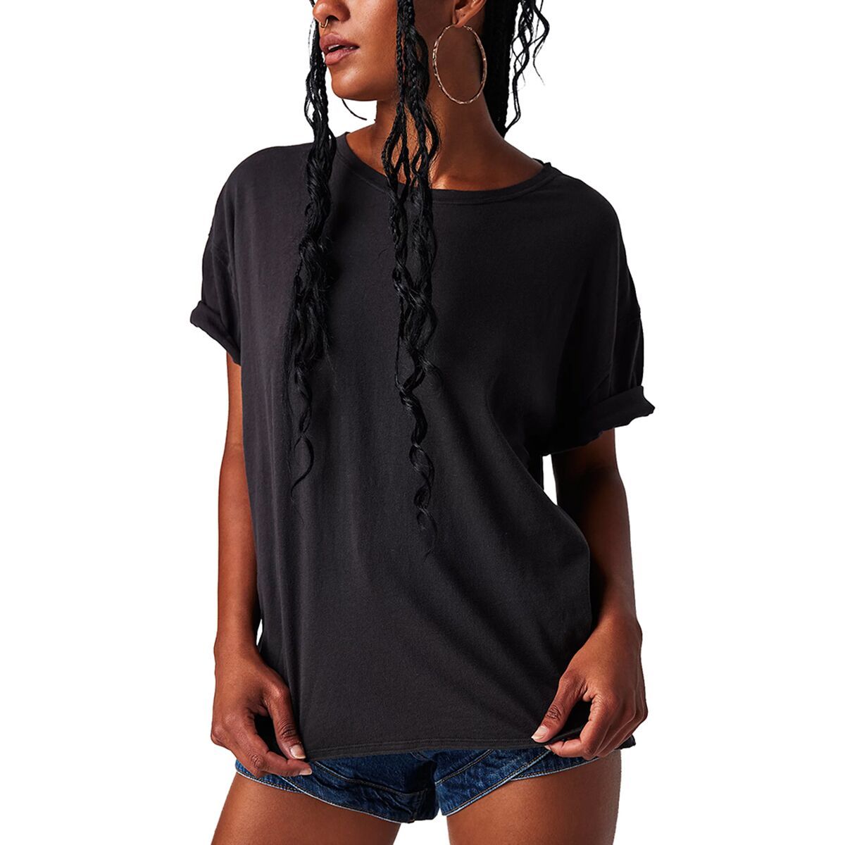 Image of Free People Nina T-Shirt - Women's Black, L