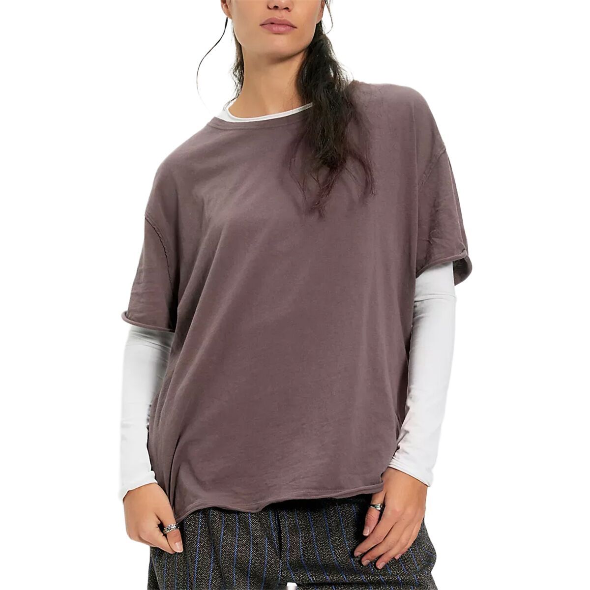 Image of Free People Nina T-Shirt - Women's Mochaccino, S