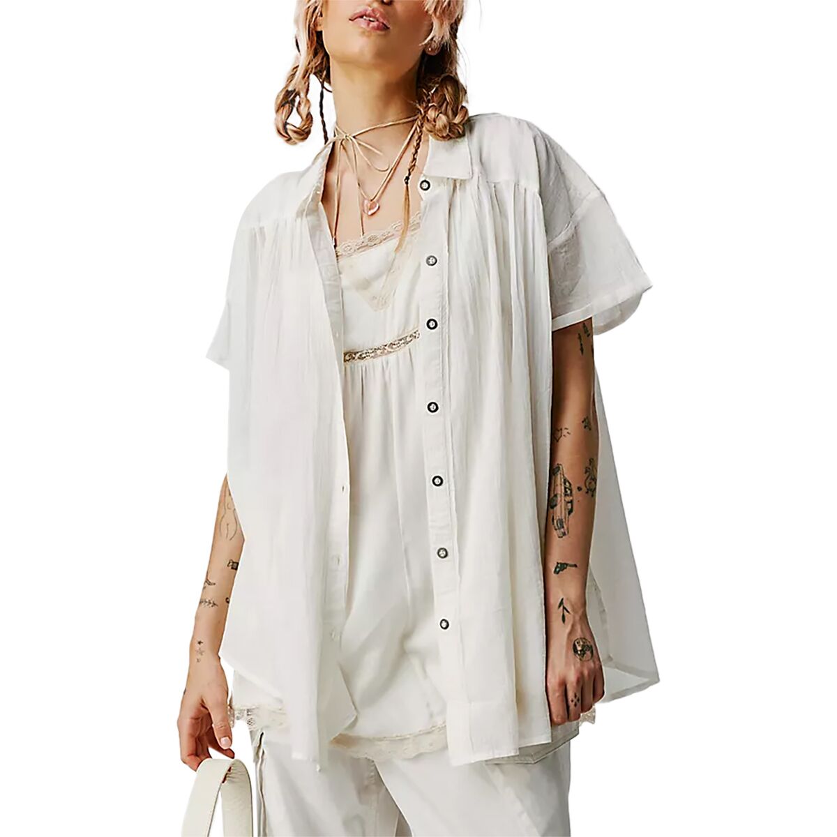 Free People Free People Float Away Shirt - Women's Zesty, XS