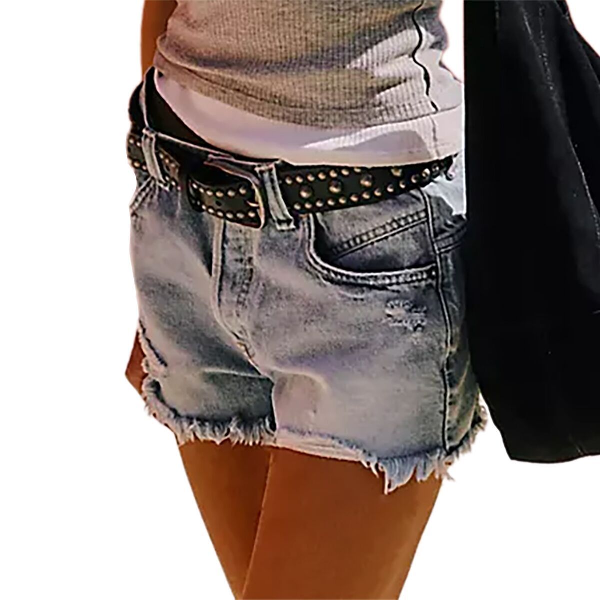 Image of Free People Now Or Never Denim Short - Women's Moon Child, 25