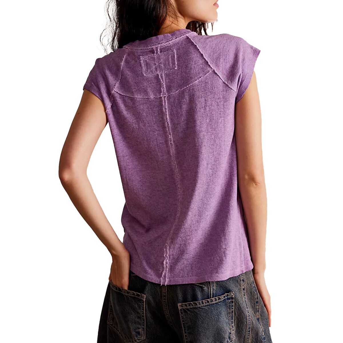 フリーピープル Free People Riley Tee レディース シャツ トップス Brown BRO.jpg