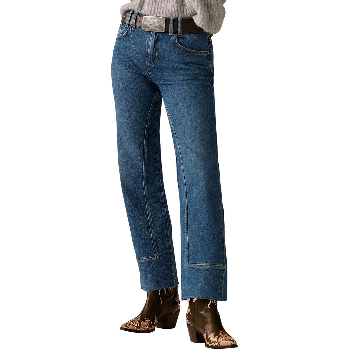 Image of Free People Risk Taker Mid-Rise Straight Pant - Women's Be Bold, 26