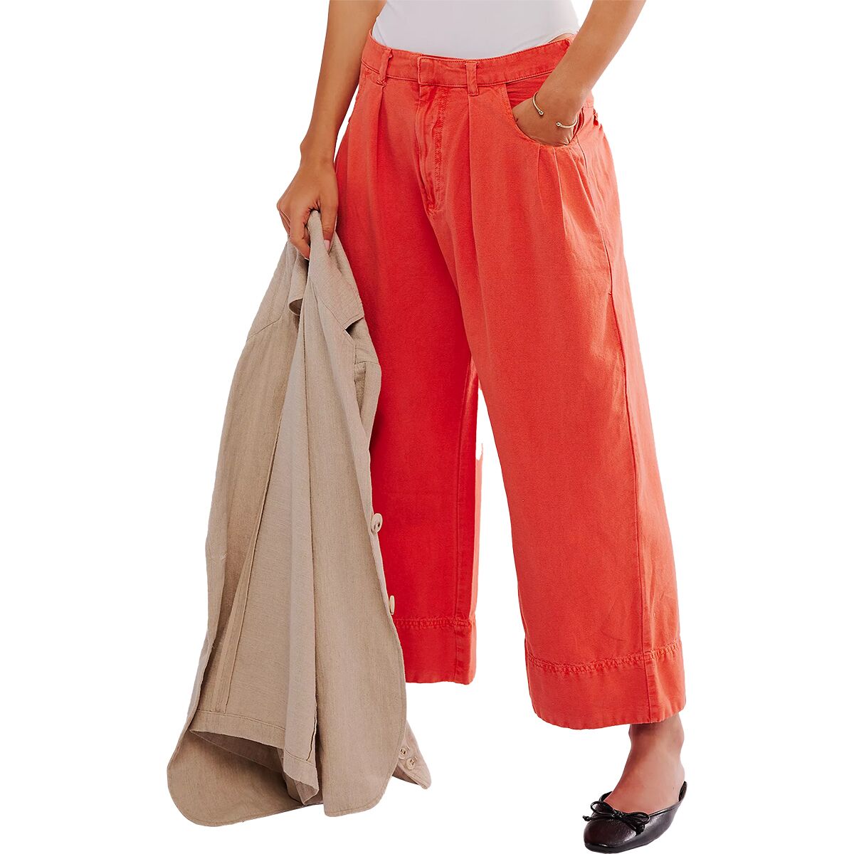 Free People Free People Sweet Talk Chino Pant - Women's Red Mango, 2