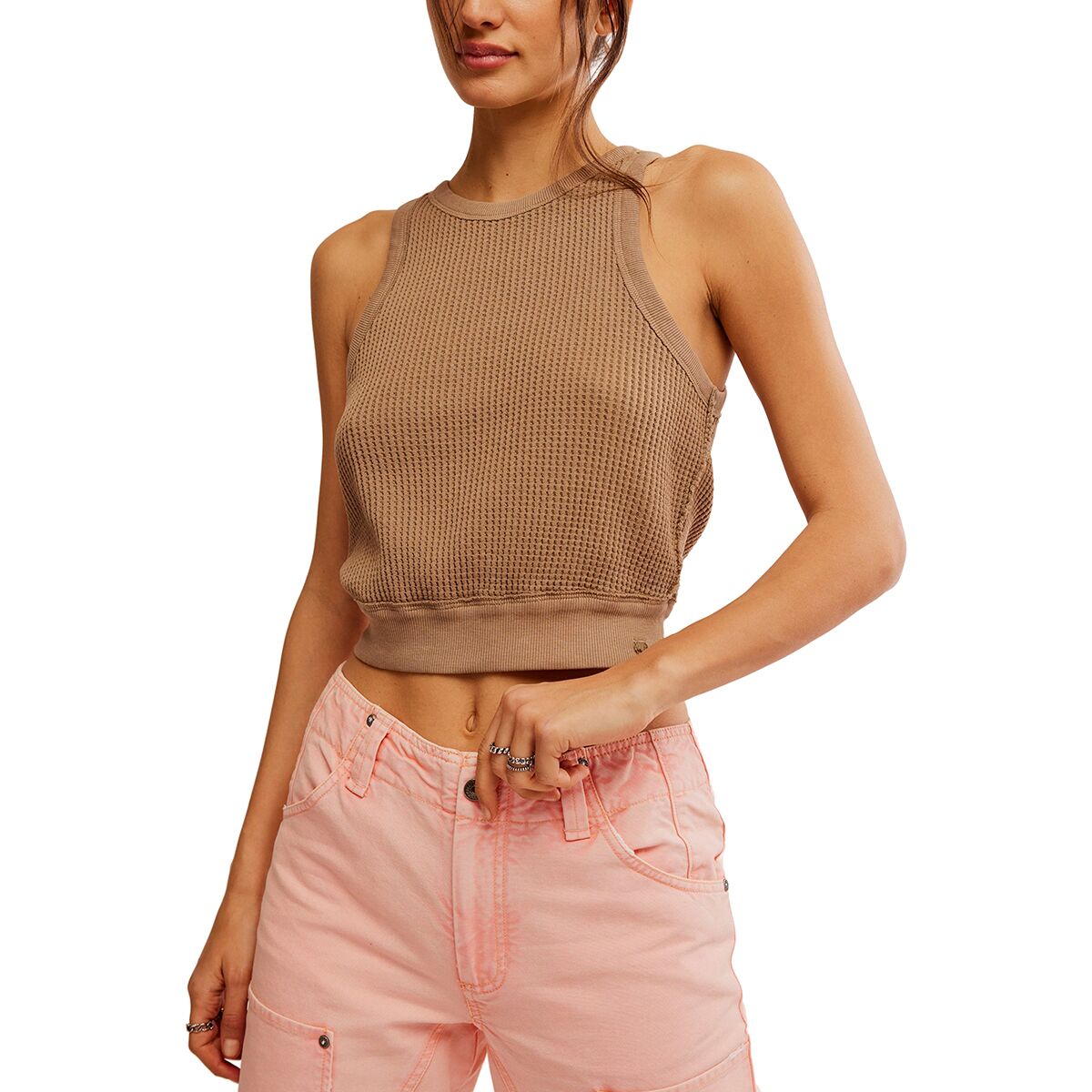 Free People Free People Vest Tank Top - Women's Cuban Sand, XL