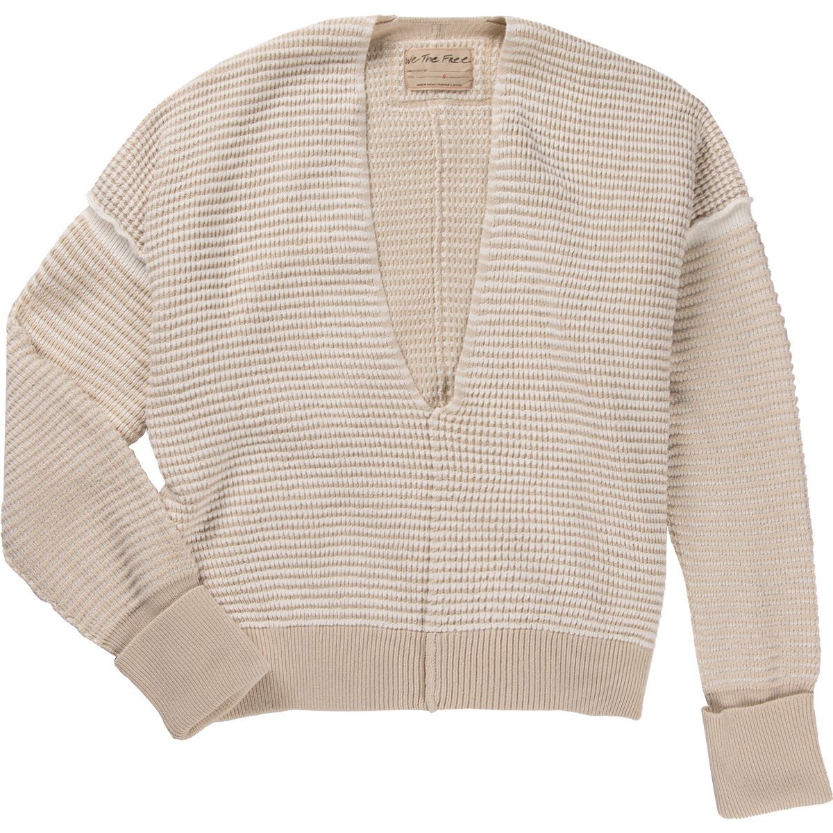 Image of Free People We The Free Into You Pullover Sweater - Women's Oatmilk, L