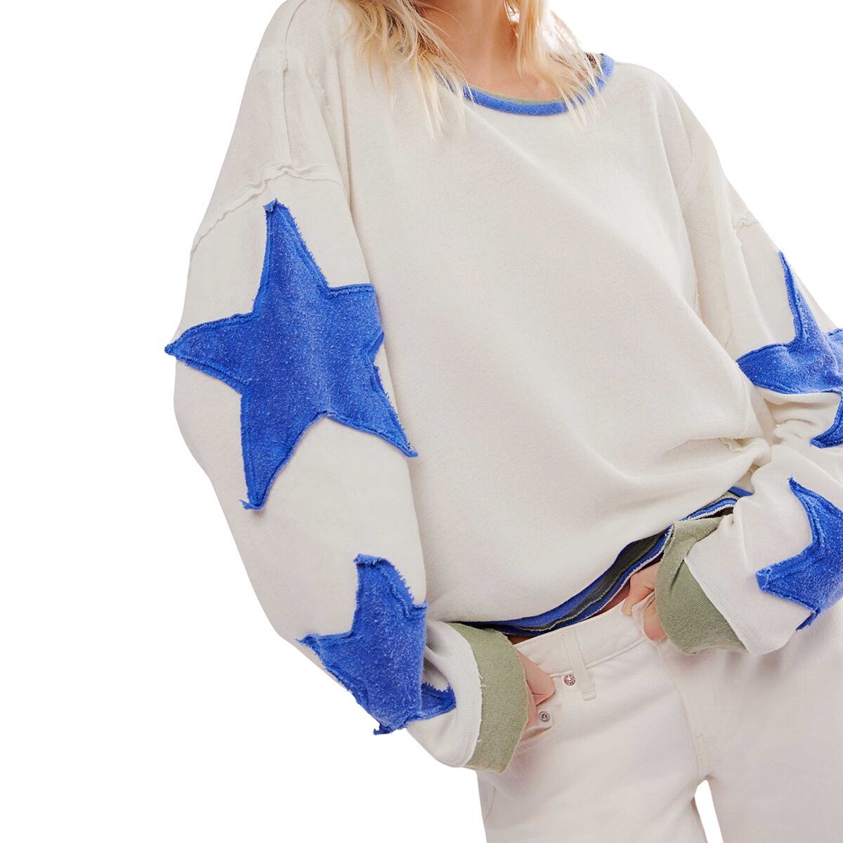 Free People You're A Star T-Shirt - Women's Snowing Combo, XL