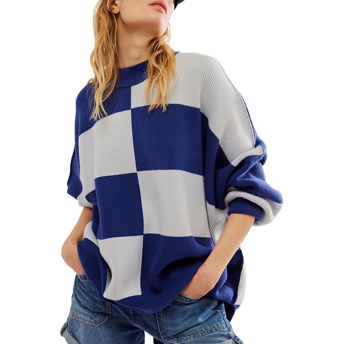 Free People Free People Checker Easy Street Tunic - Women's Blueprint Combo, XS