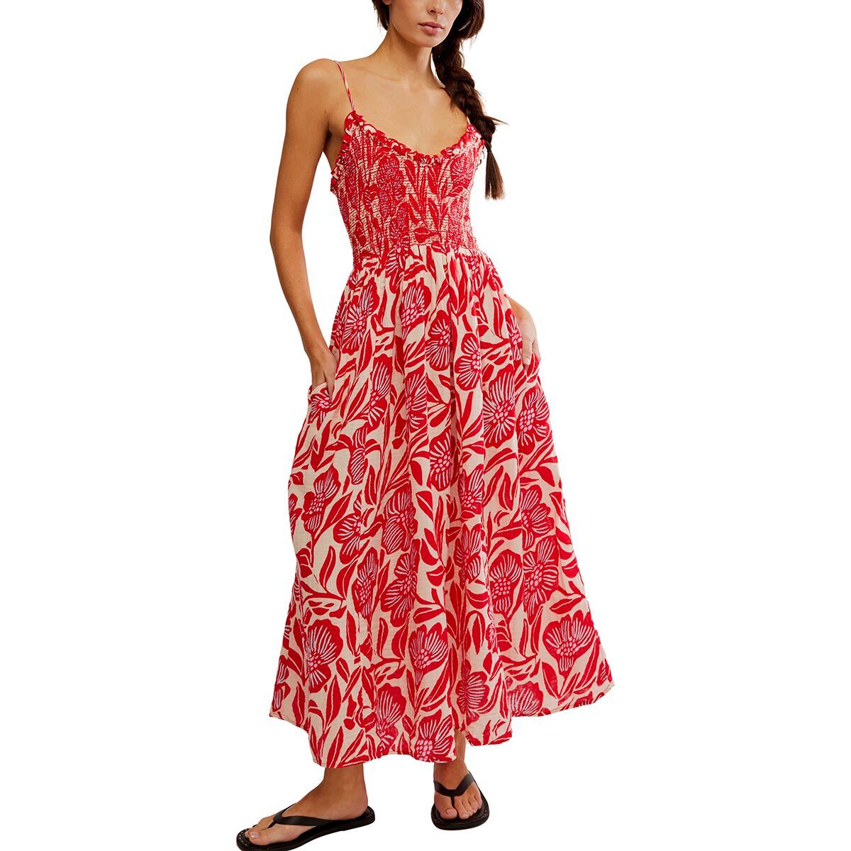 Free People Sweet Nothings Midi Dress - Women