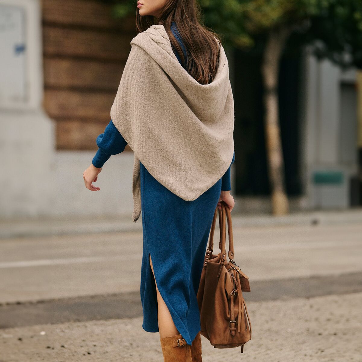 Free People Coastline Cable Knit Scarf - Women's - Accessories