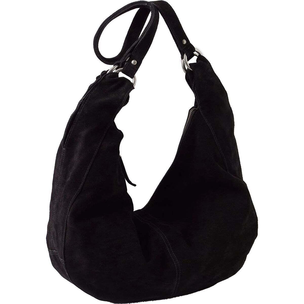 Image of Free People Roma Suede Tote Bag - Women's Black, One Size