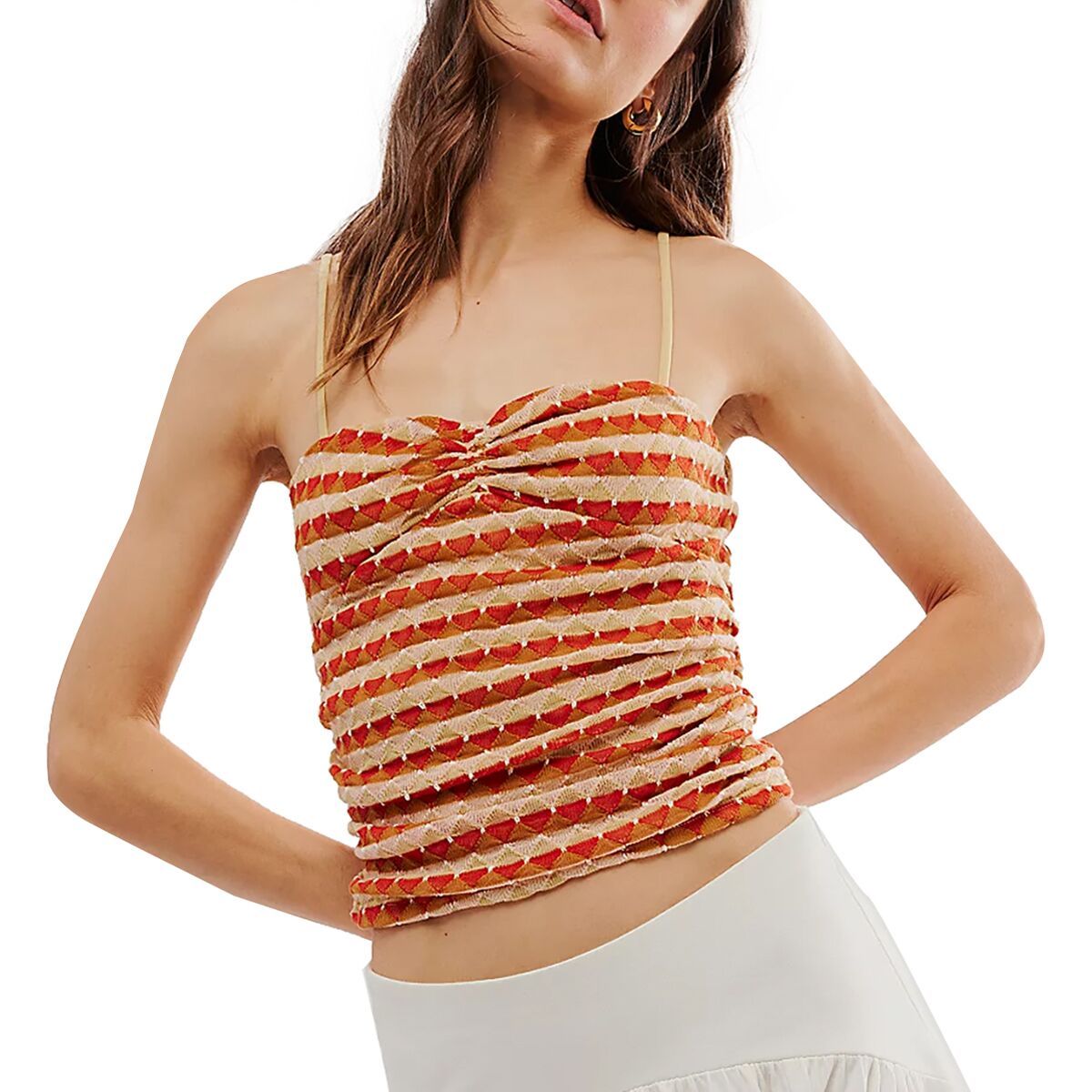 Free People Free People New Love Cami - Women's Strawberry Combo, L