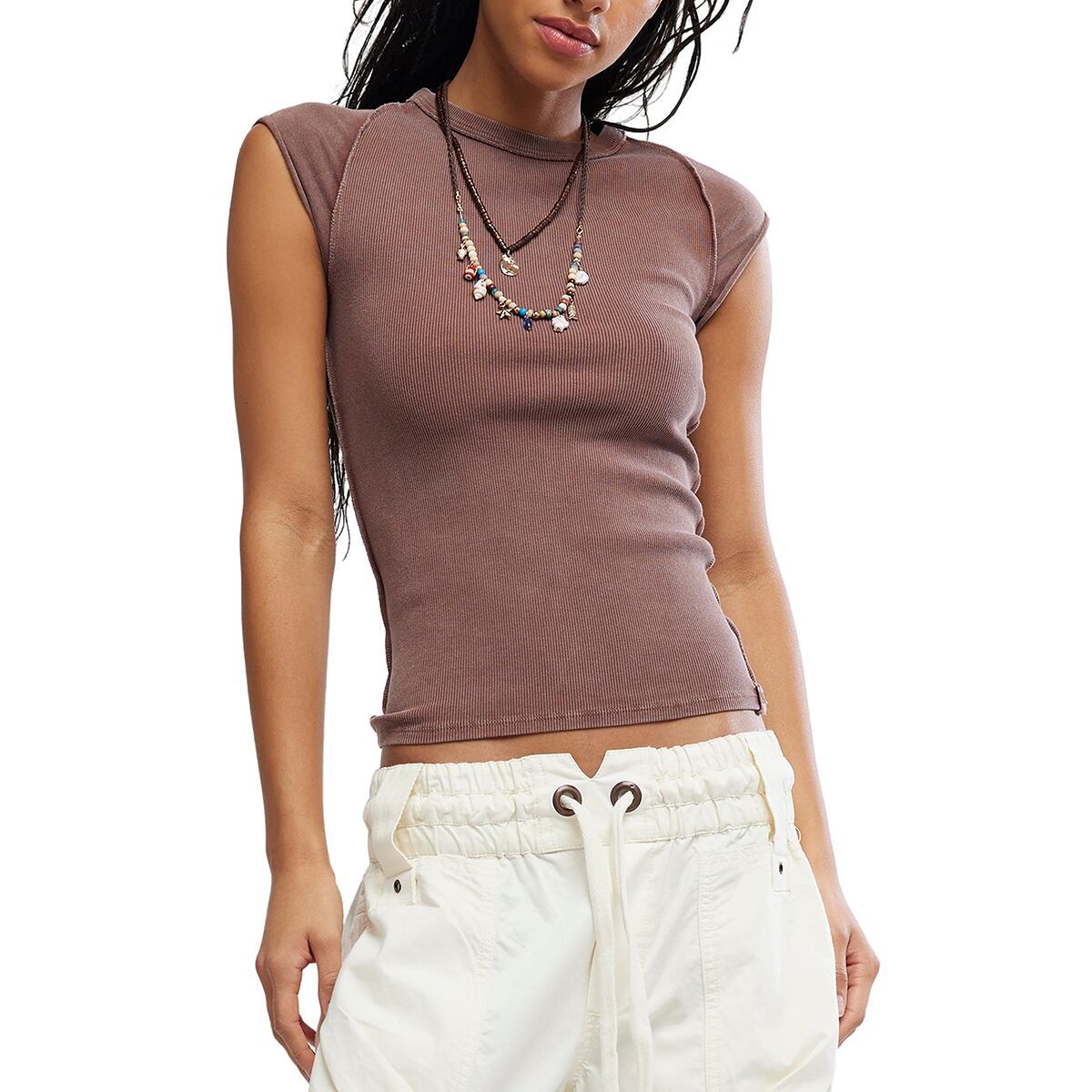 Image of Free People Ever Had T-Shirt - Women's Brunette, L
