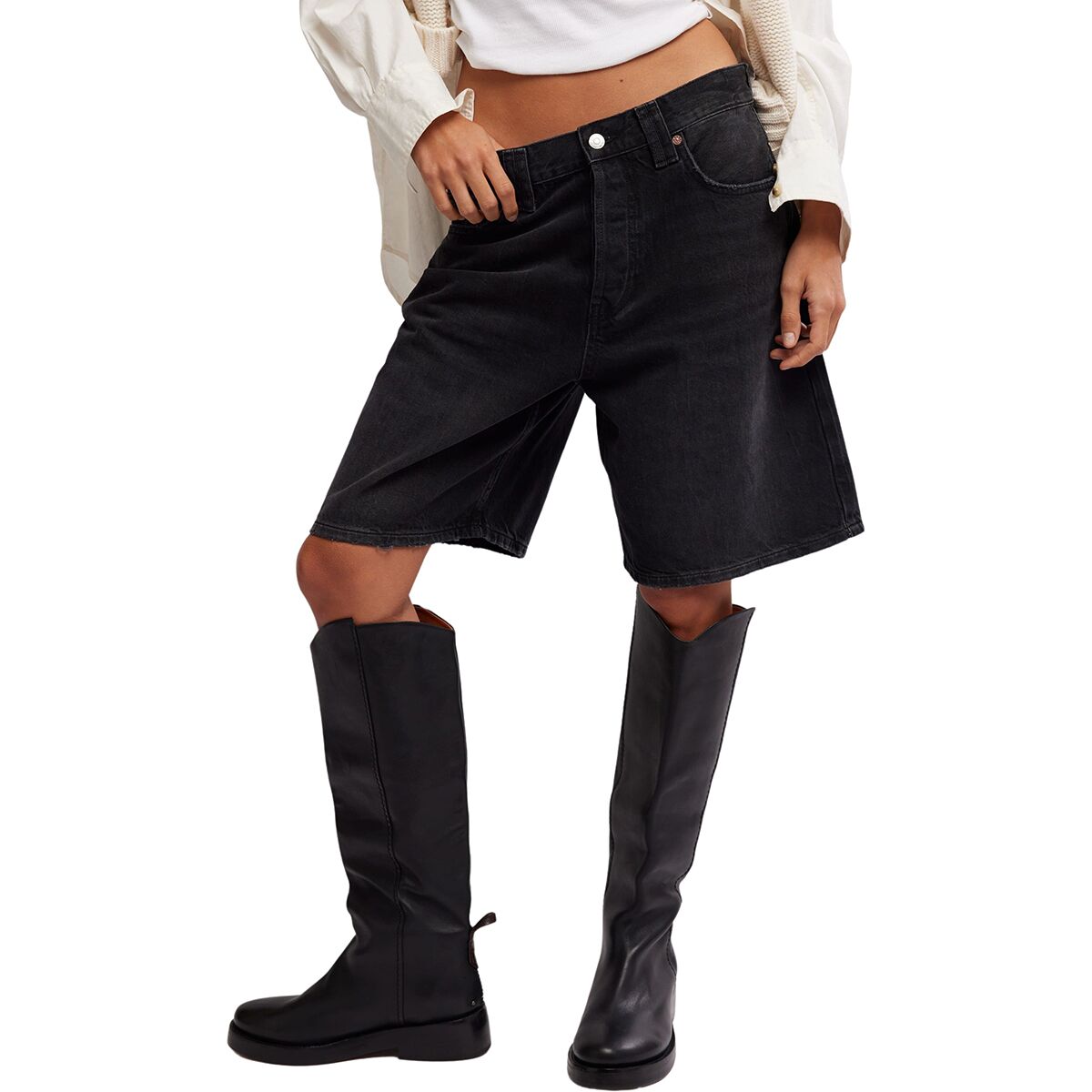 Image of Free People Montana Short - Women's Light's Out, 31