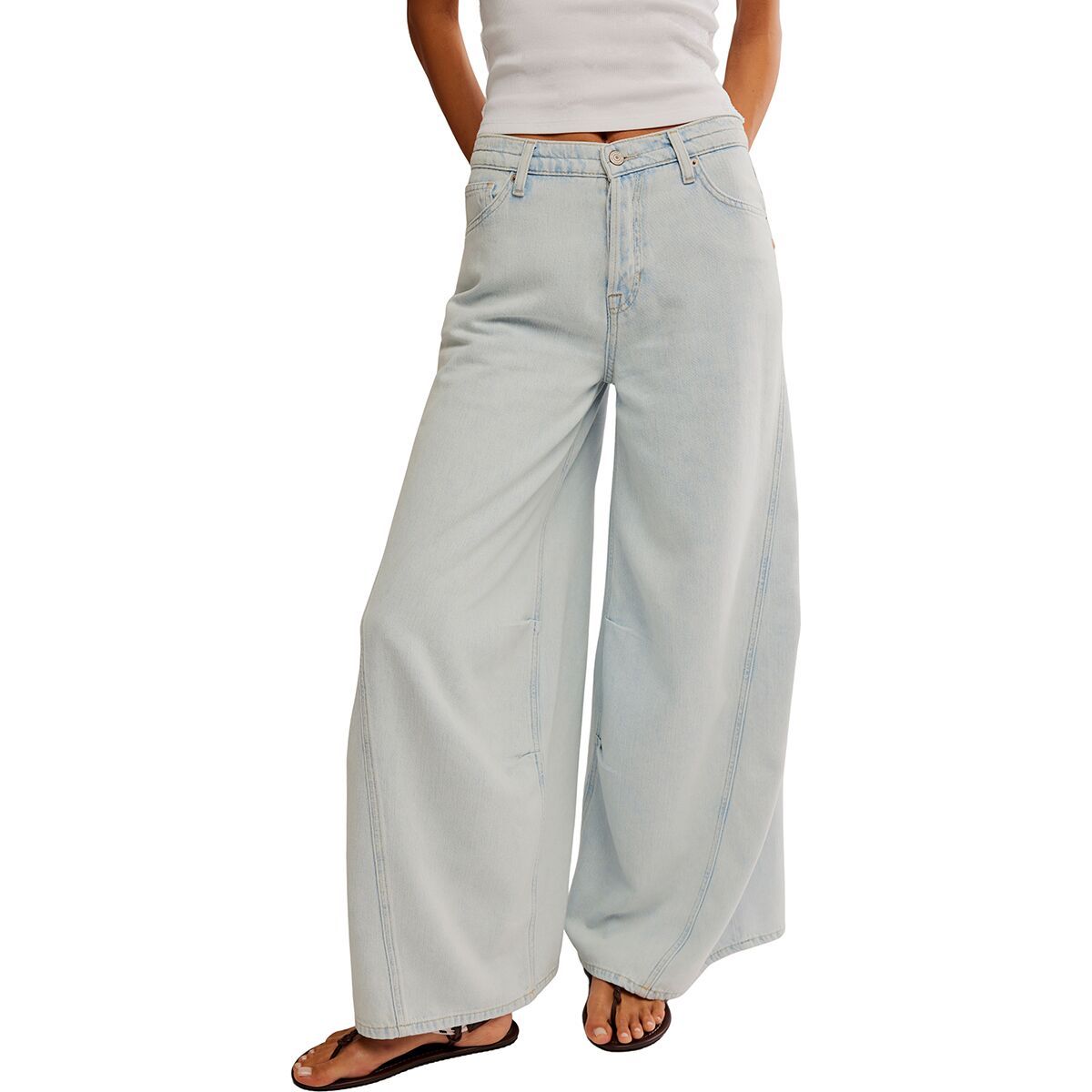 Image of Free People Westward Demi Jean - Women's Fade Into You, 28