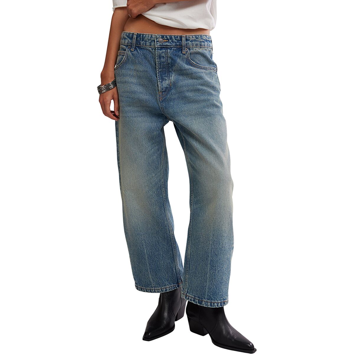 Image of Free People Deep Trance Dropped BF Pant - Women's From Beyond, 29