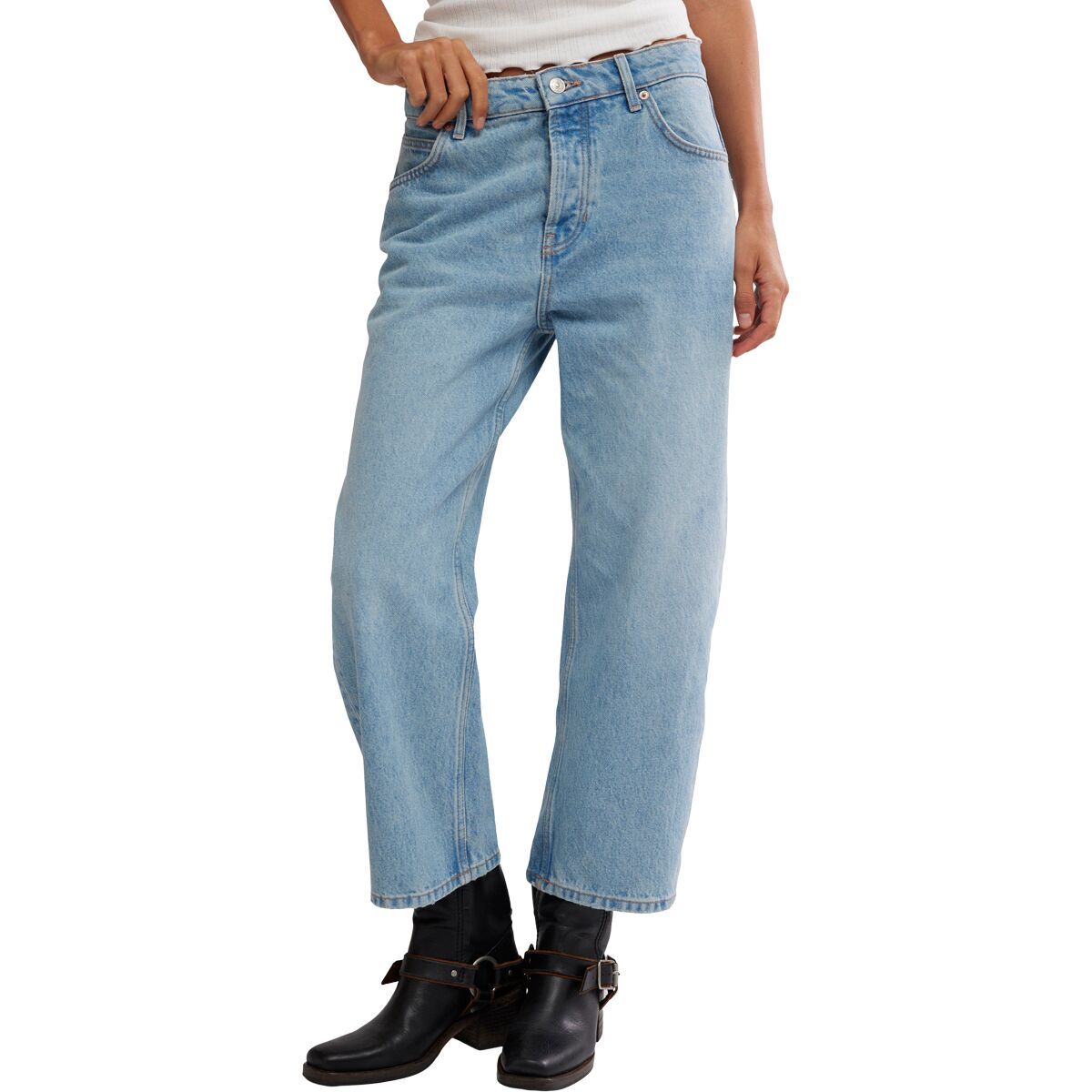 Image of Free People Deep Trance Dropped BF Pant - Women's Sweet Dreams, 25