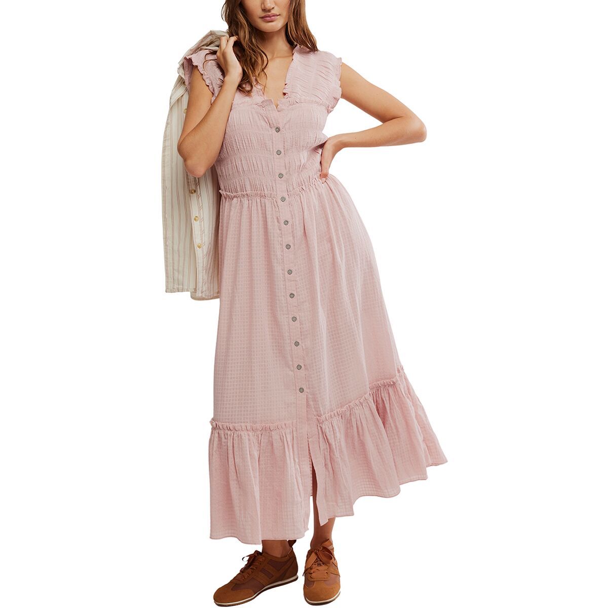 Free People Desert Dazed Midi Dress - Women
