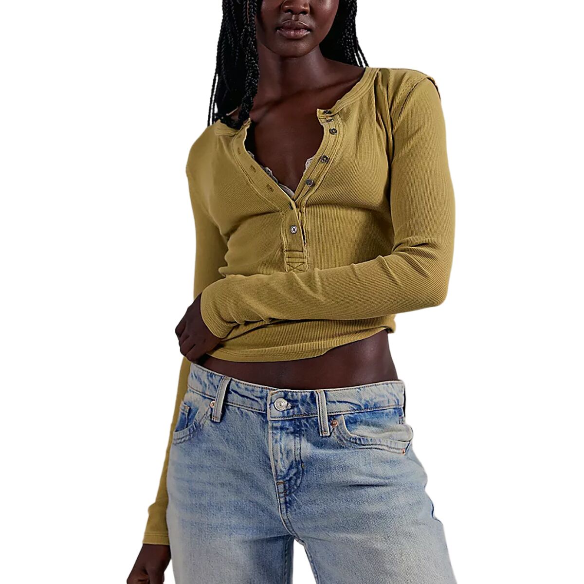Image of Free People Jamie Henley - Women's Dried Tobacco, S