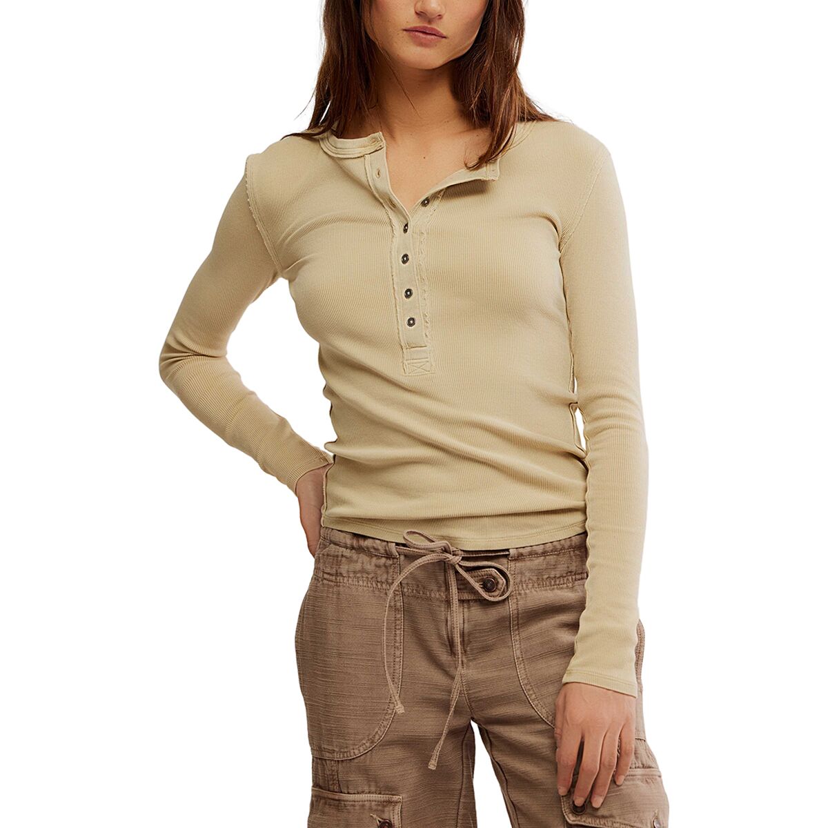 Image of Free People Jamie Henley - Women's Semolina, M