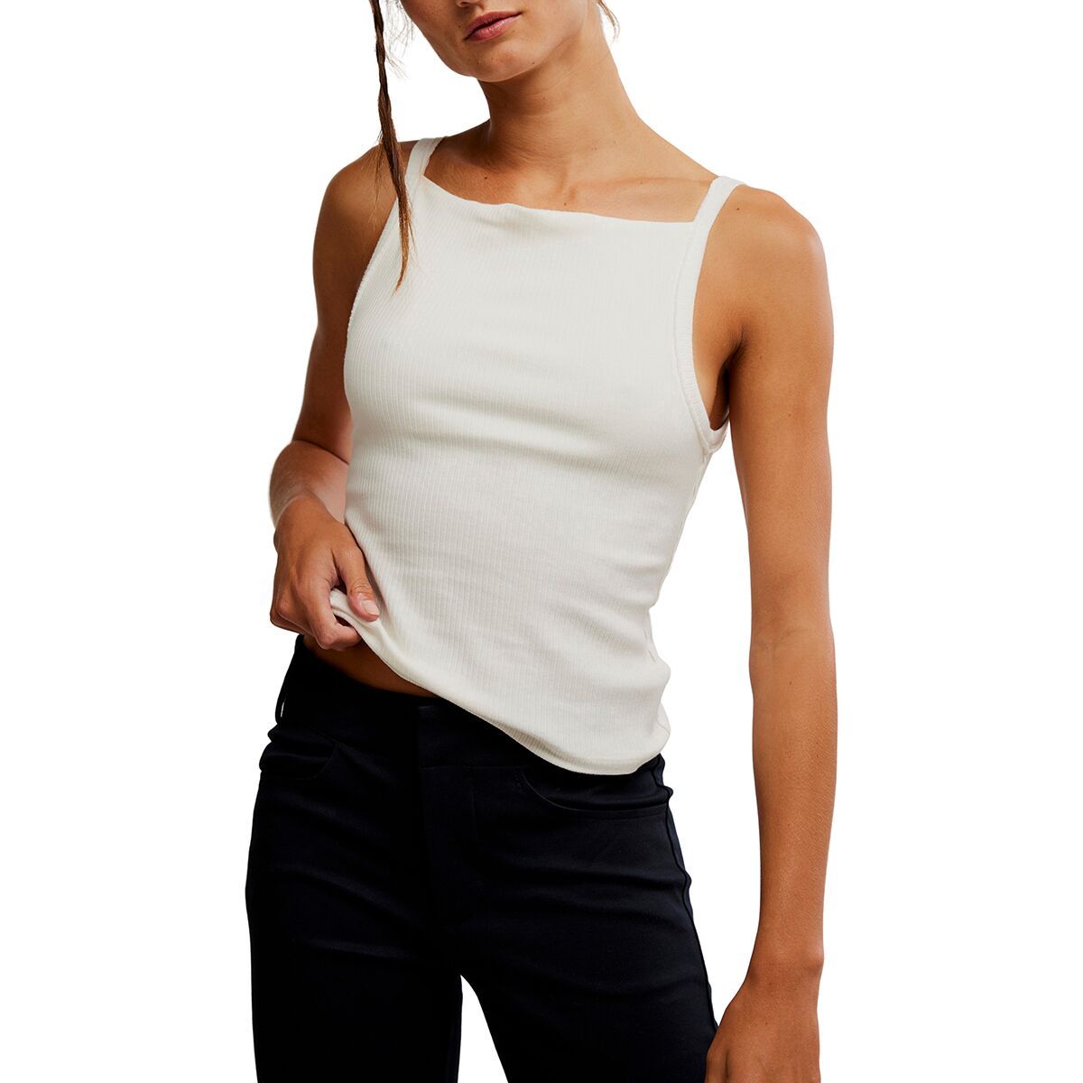 Image of Free People Mia Tank Top - Women's Ivory, XL