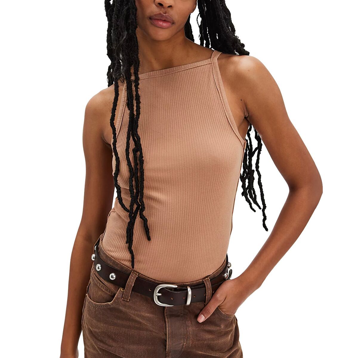 Image of Free People Mia Tank Top - Women's Macchiato, S