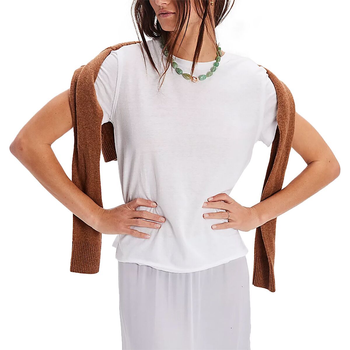 Image of Free People Nova T-Shirt - Women's Ivory, M