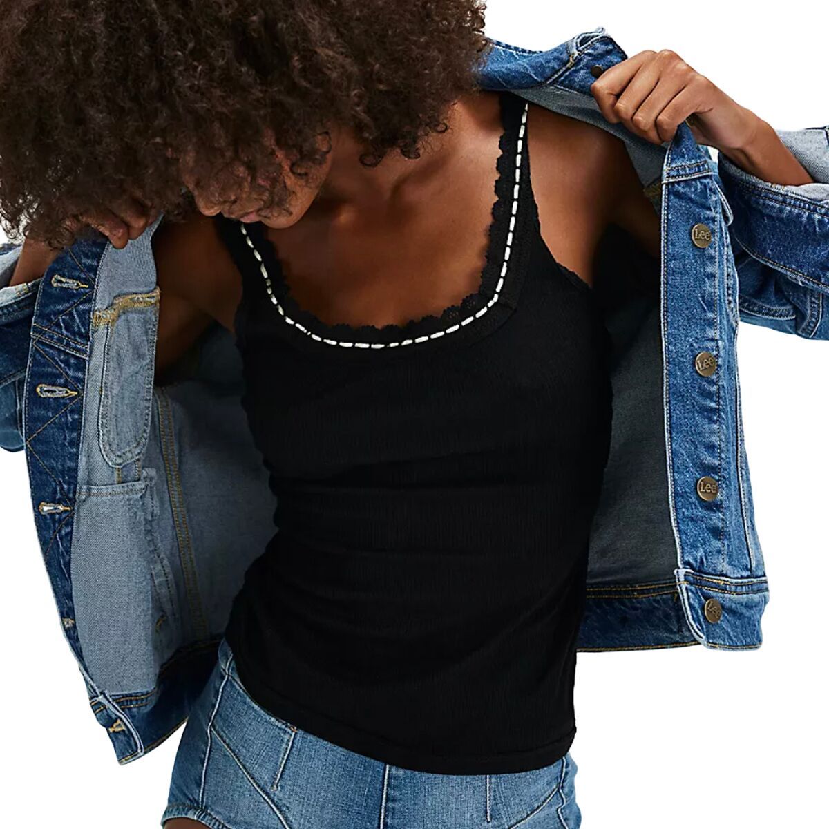 Image of Free People Only You Tank Top - Women's Black, L