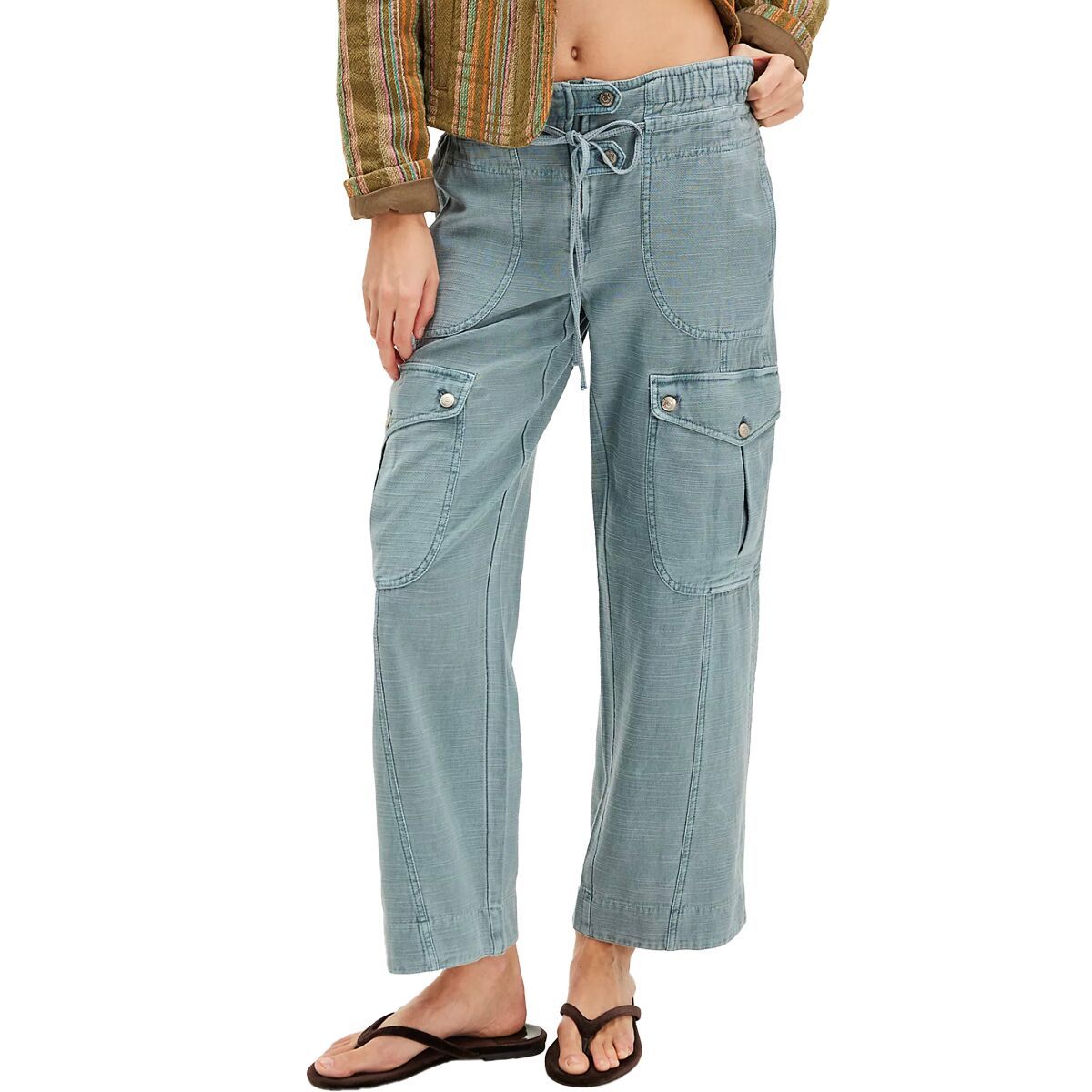 Image of Free People Park Ave Pant - Women's Autumn Sky, XS